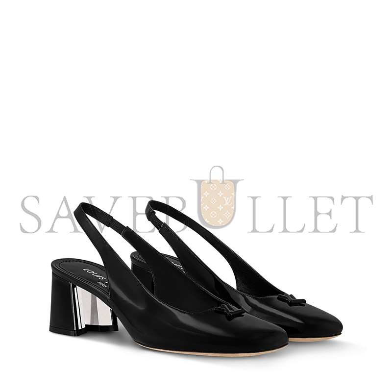 LOUIS VUITTON SWING SLINGBACK PUMP 1AGUCO LOUIS VUITTON SWING SLINGBACK PUMP 1AGUCO